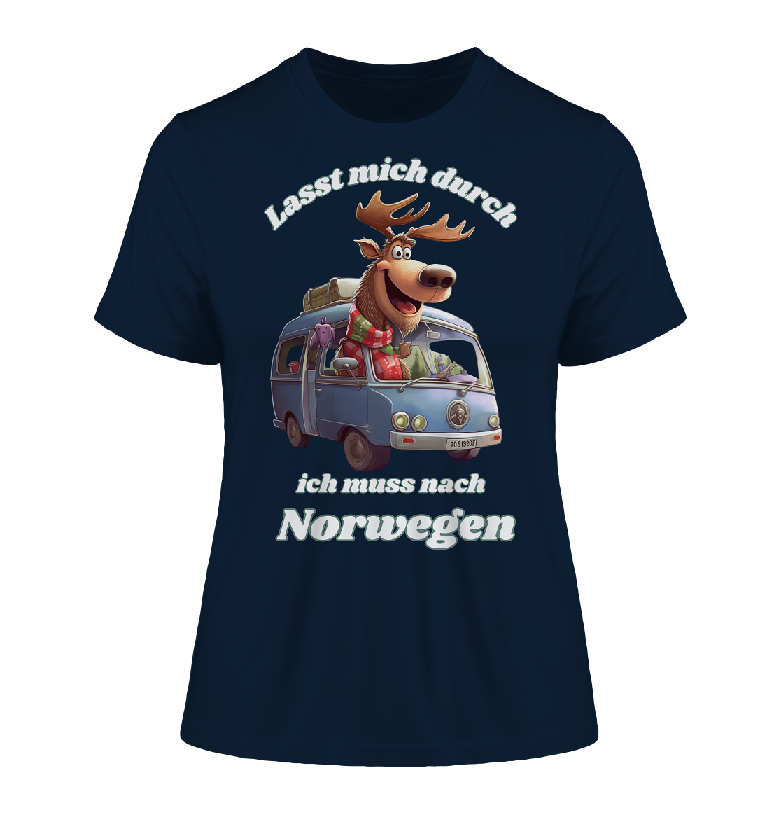 Lasst mich durch – ich muss nach Norwegen! (Damen Bio-Shirt)