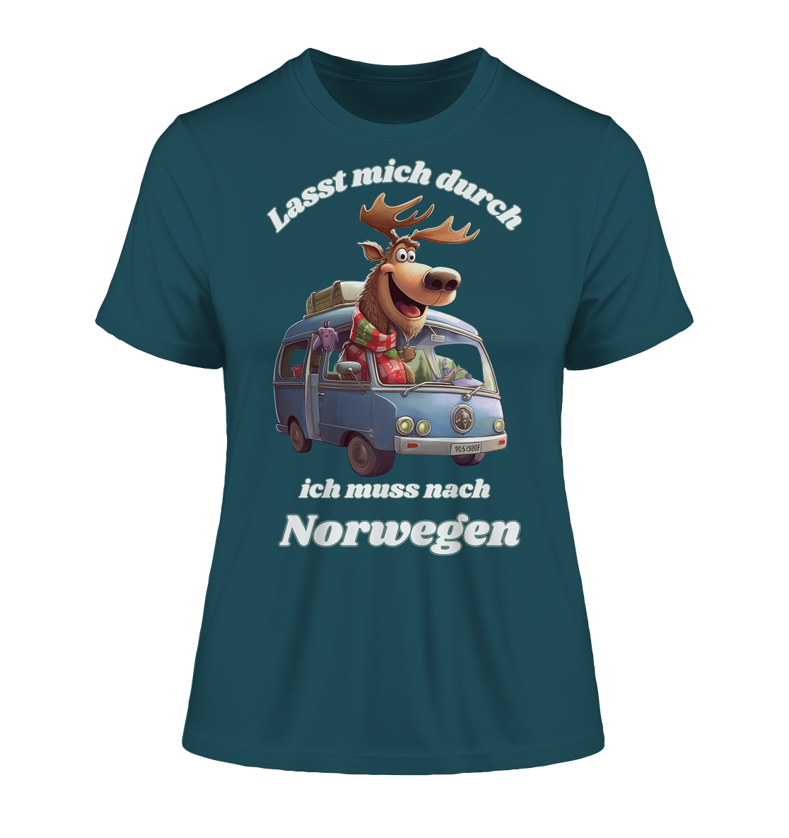 Lasst mich durch – ich muss nach Norwegen! (Damen Bio-Shirt)