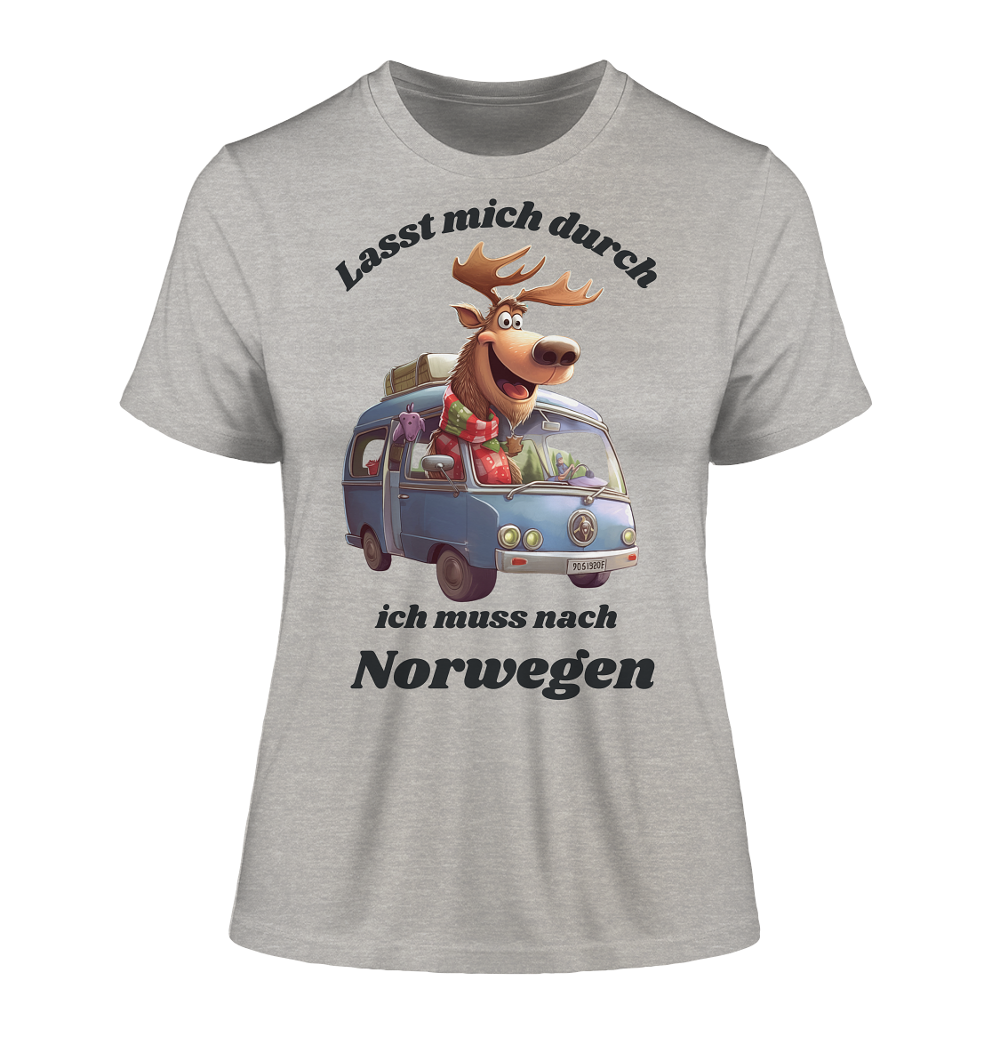 Lasst mich durch – ich muss nach Norwegen! (Damen Bio-Shirt)