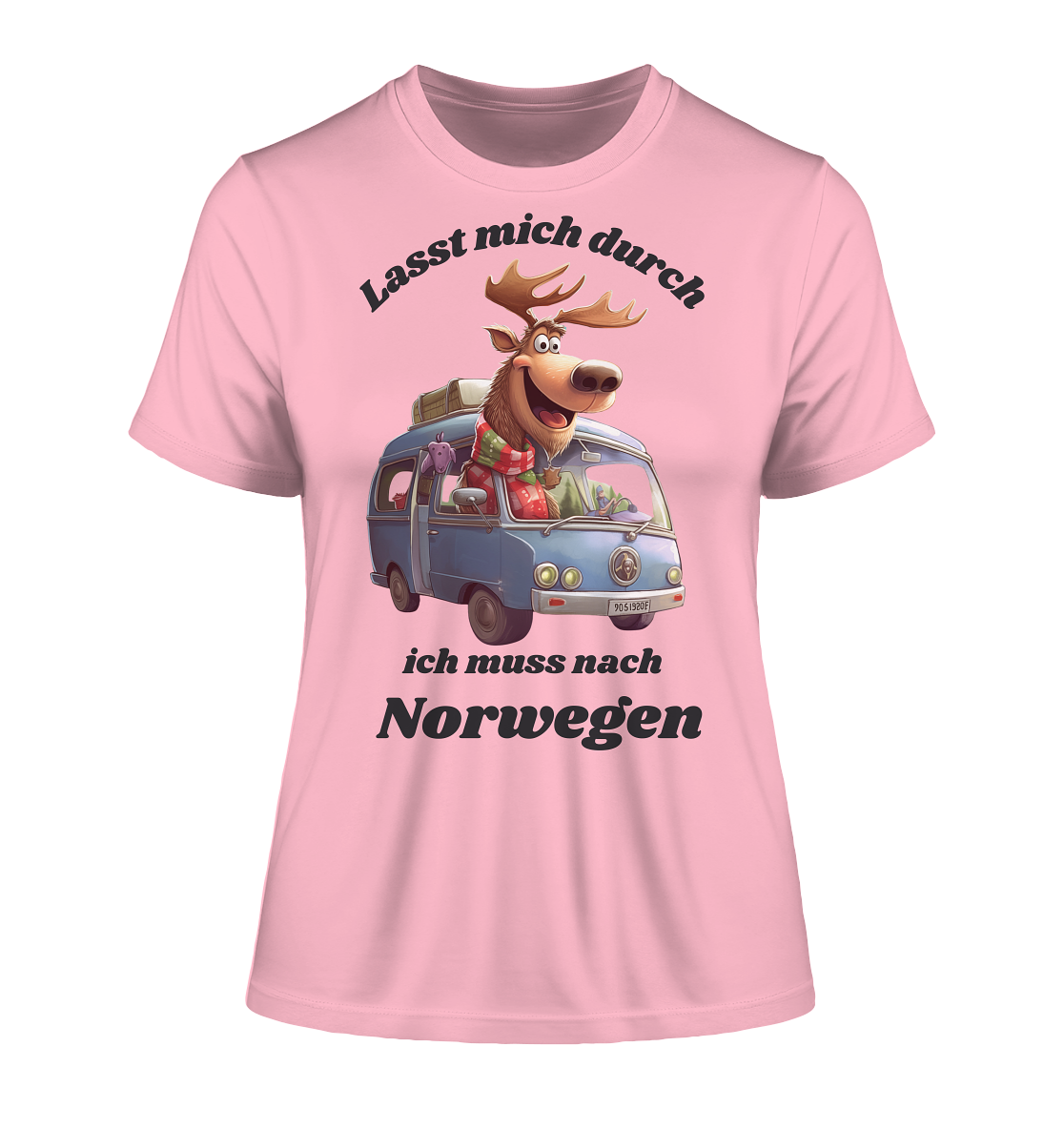 Lasst mich durch – ich muss nach Norwegen! (Damen Bio-Shirt)