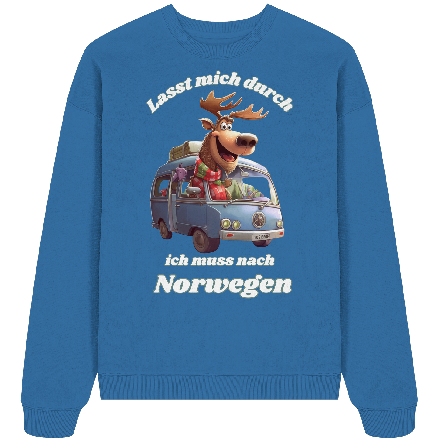 Lasst mich durch – ich muss nach Norwegen! (Oversize Sweatshirt)