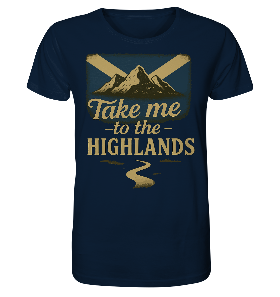 Take me to the Highlands – Organic Oversize Shirt (Unisex) - Organic Shirt
