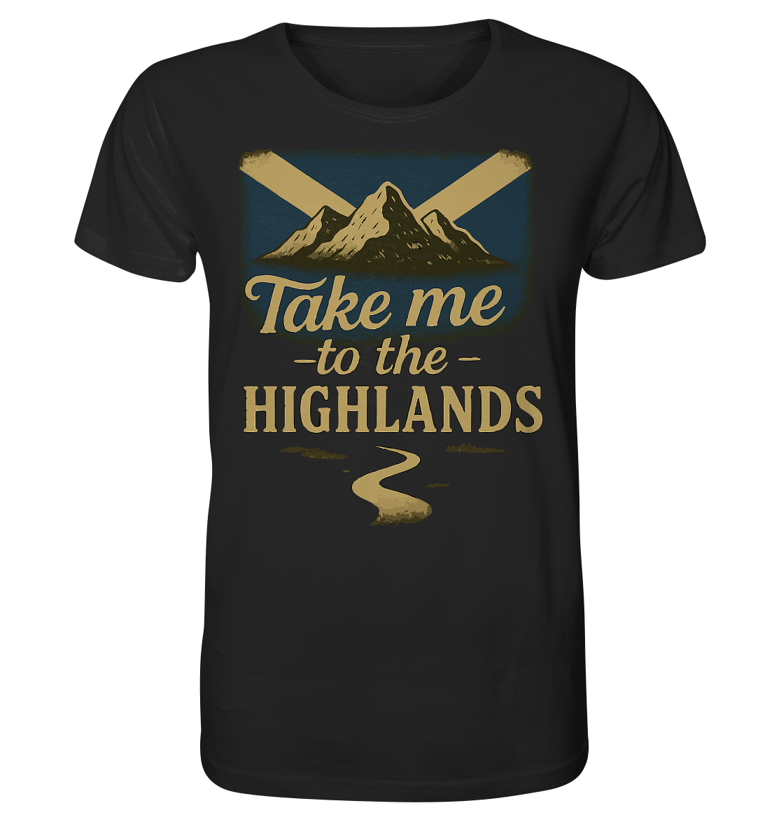 Take me to the Highlands – Organic Oversize Shirt (Unisex) - Organic Shirt