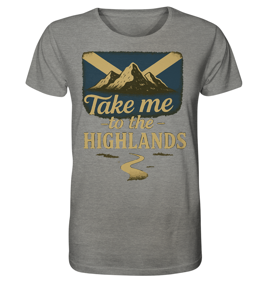 Take me to the Highlands – Organic Oversize Shirt (Unisex) - Organic Shirt