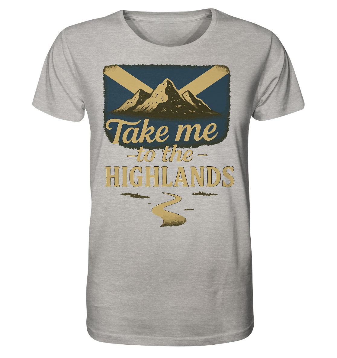 Take me to the Highlands – Organic Oversize Shirt (Unisex) - Organic Shirt