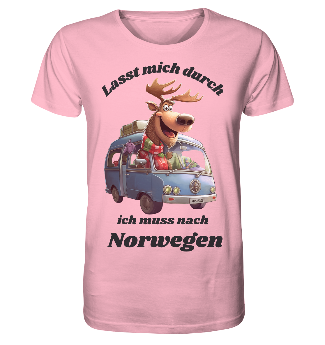 Lasst mich durch – ich muss nach Norwegen! (Bio T-Shirt Unisex)