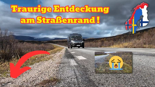 Norwegen 🇳🇴 Reise mit dem Wohnmobil -  Arctic Circle Center und Schreck 😭 am Straßenrand! Teil 2