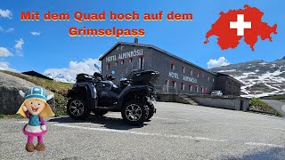 Durch die Schweizer Alpen in Frühling | Mit dem Quad hoch zu der Grimselpass