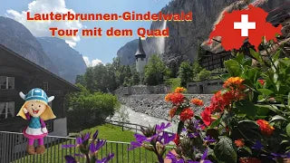 Durch die Schweizer Alpen in Frühling | Lauterbrunnen | Grindelwald | Gletscherschlucht |