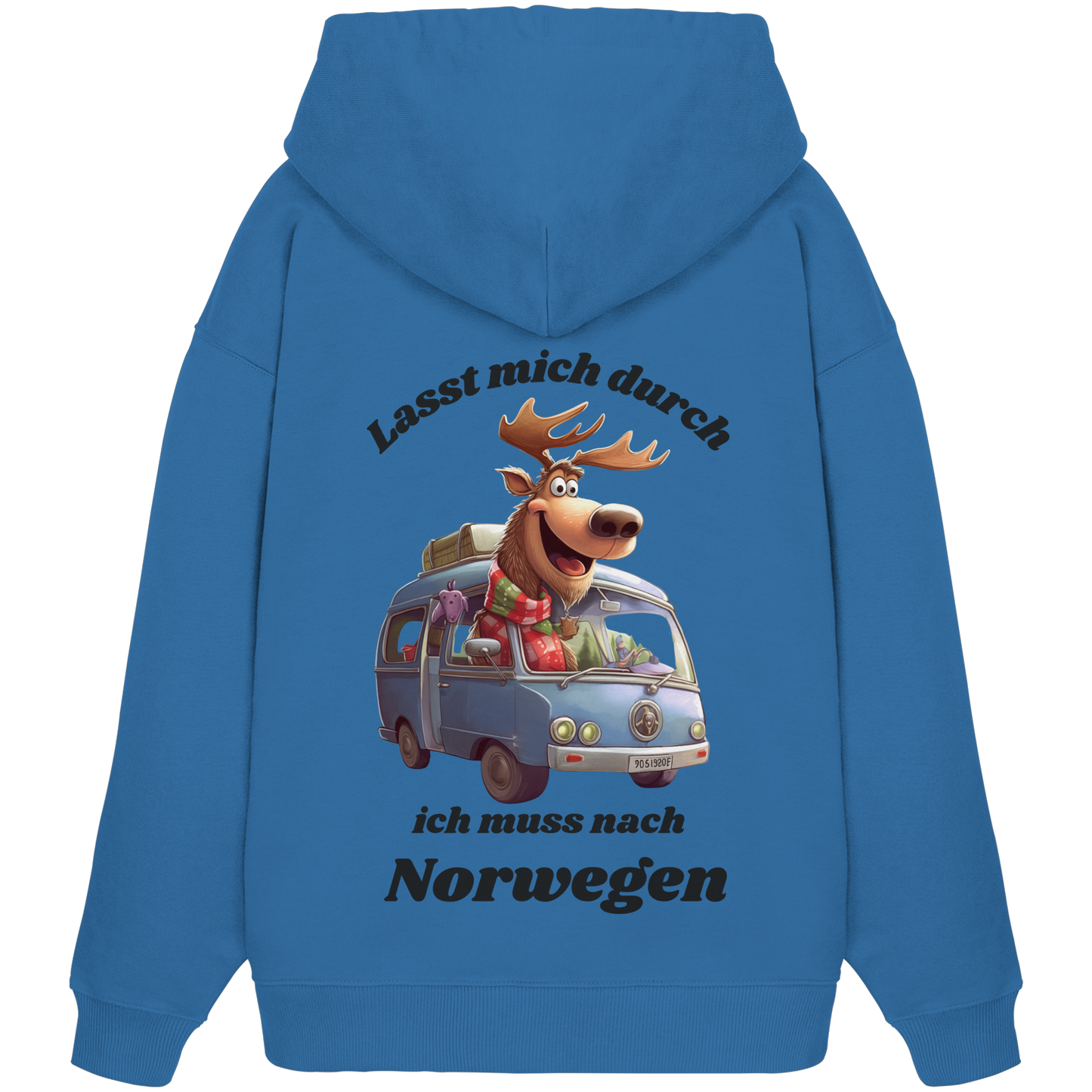Lasst mich durch – ich muss nach Norwegen! (Rückendruck Hoodie)