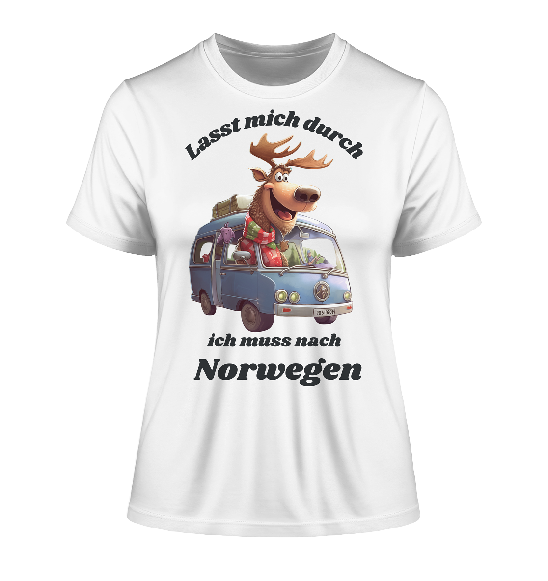 Lasst mich durch – ich muss nach Norwegen! (Damen Bio-Shirt)