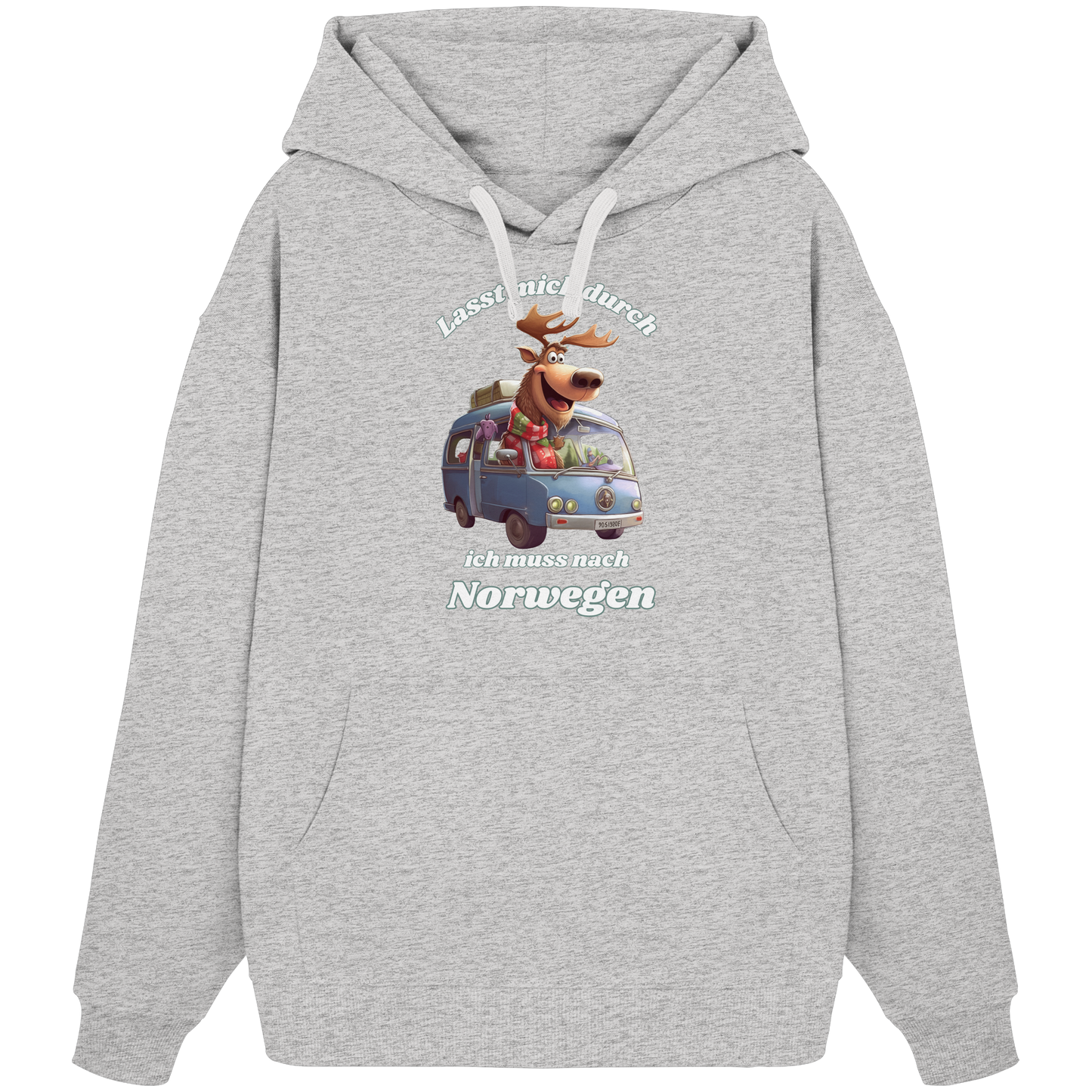 Lasst mich durch – ich muss nach Norwegen! (Rückendruck Hoodie)