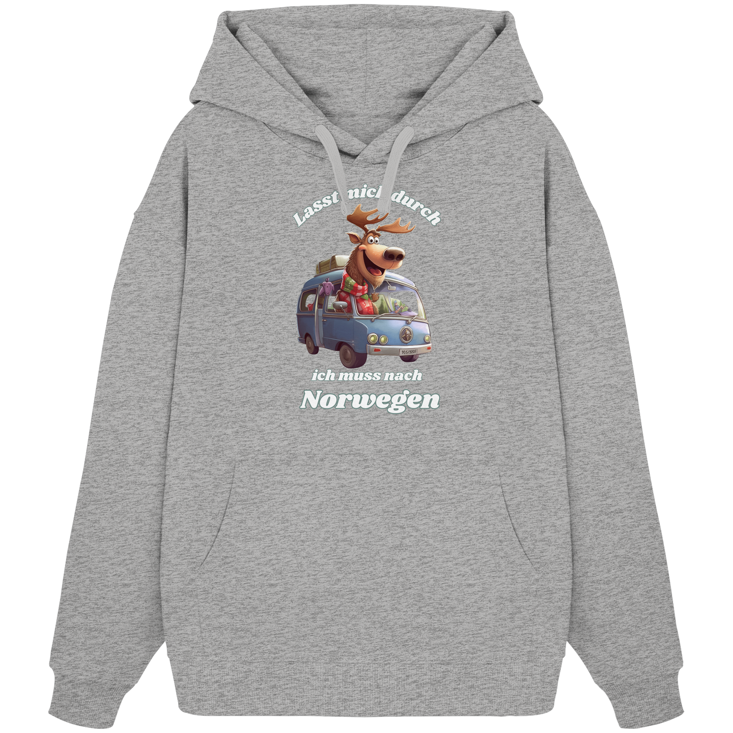 Lasst mich durch – ich muss nach Norwegen! (Rückendruck Hoodie)