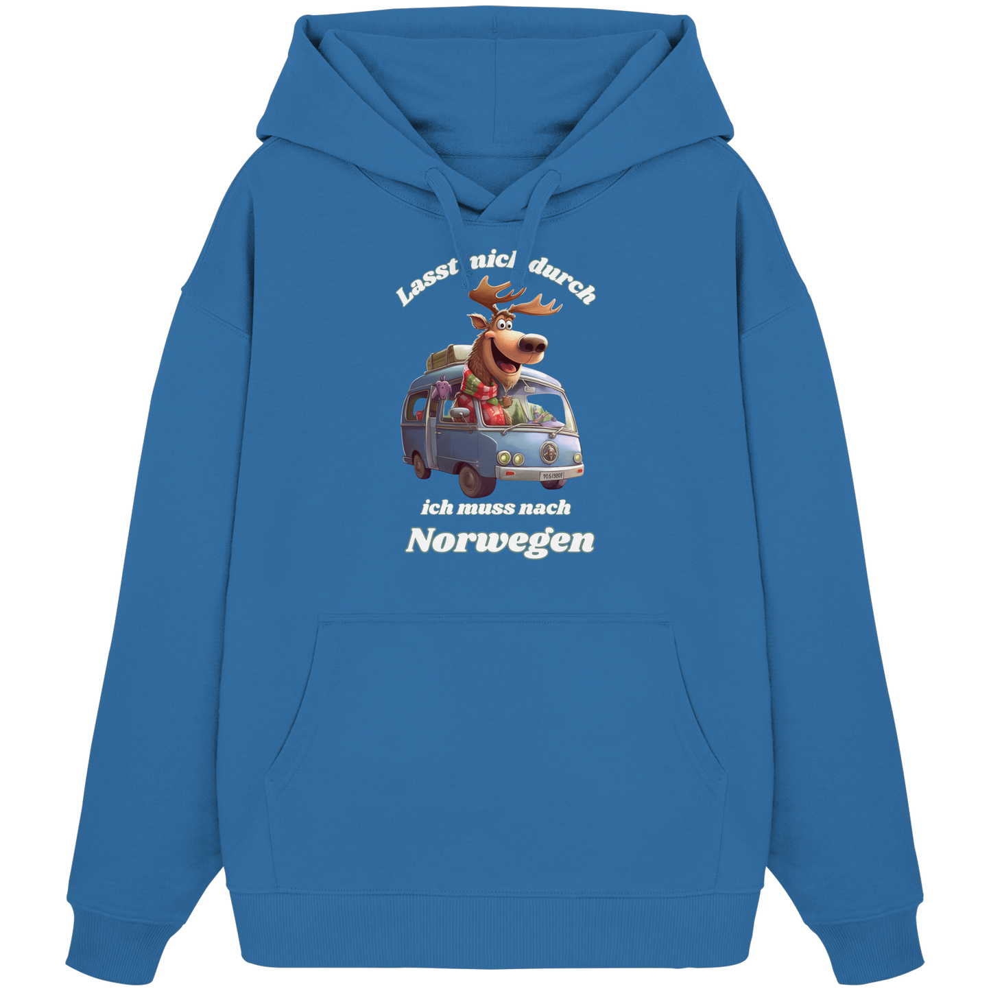 Lasst mich durch – ich muss nach Norwegen! (Rückendruck Hoodie)