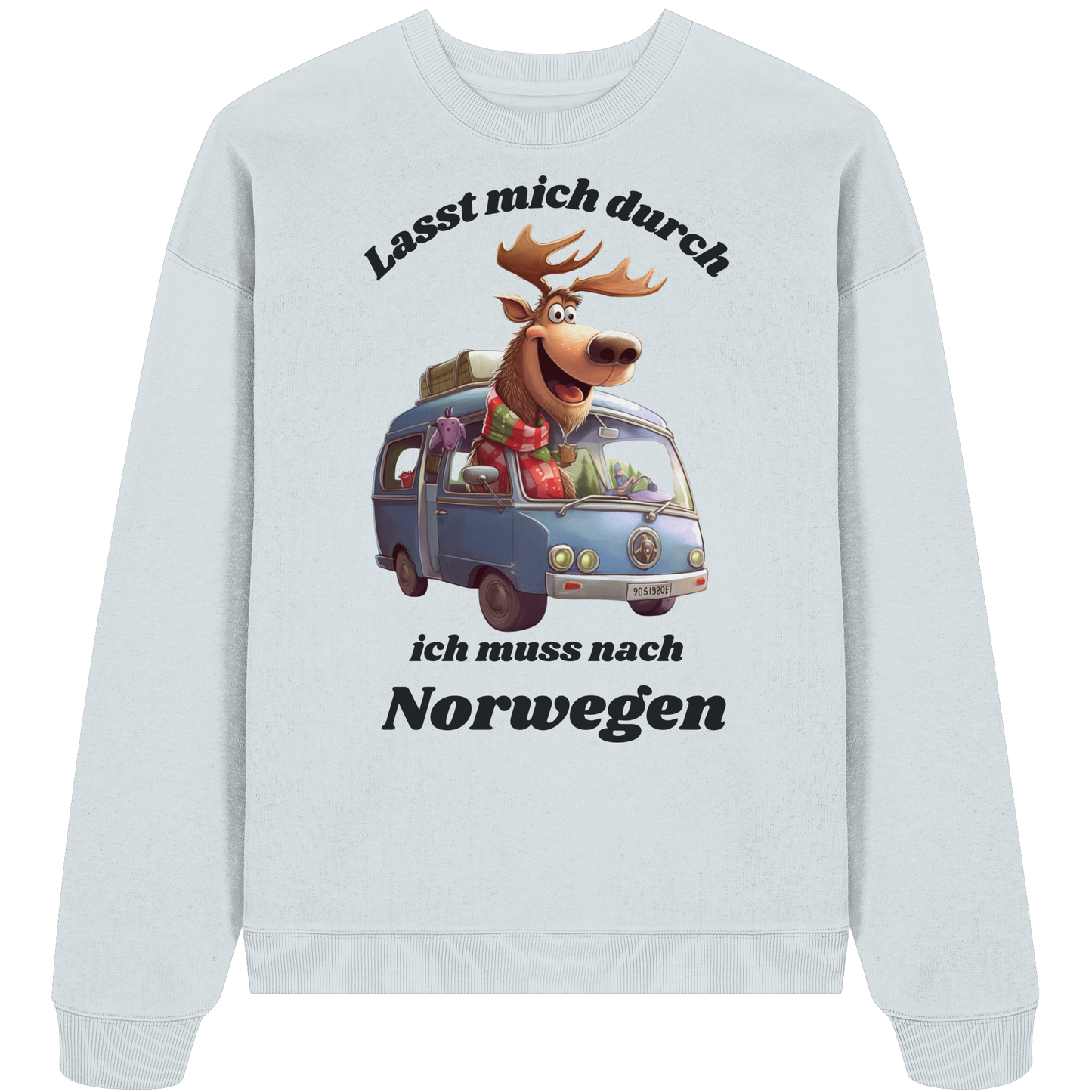 Lasst mich durch – ich muss nach Norwegen! (Oversize Sweatshirt)