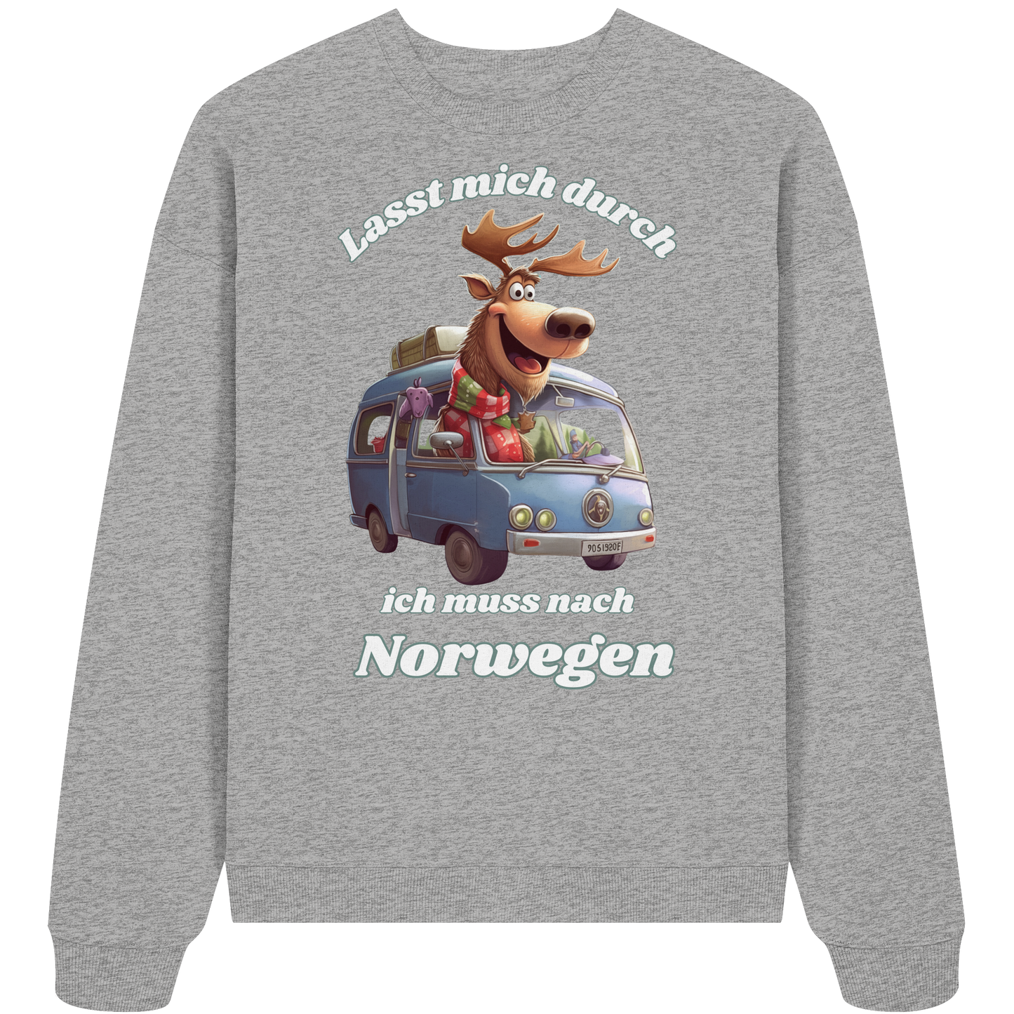 Lasst mich durch – ich muss nach Norwegen! (Oversize Sweatshirt)
