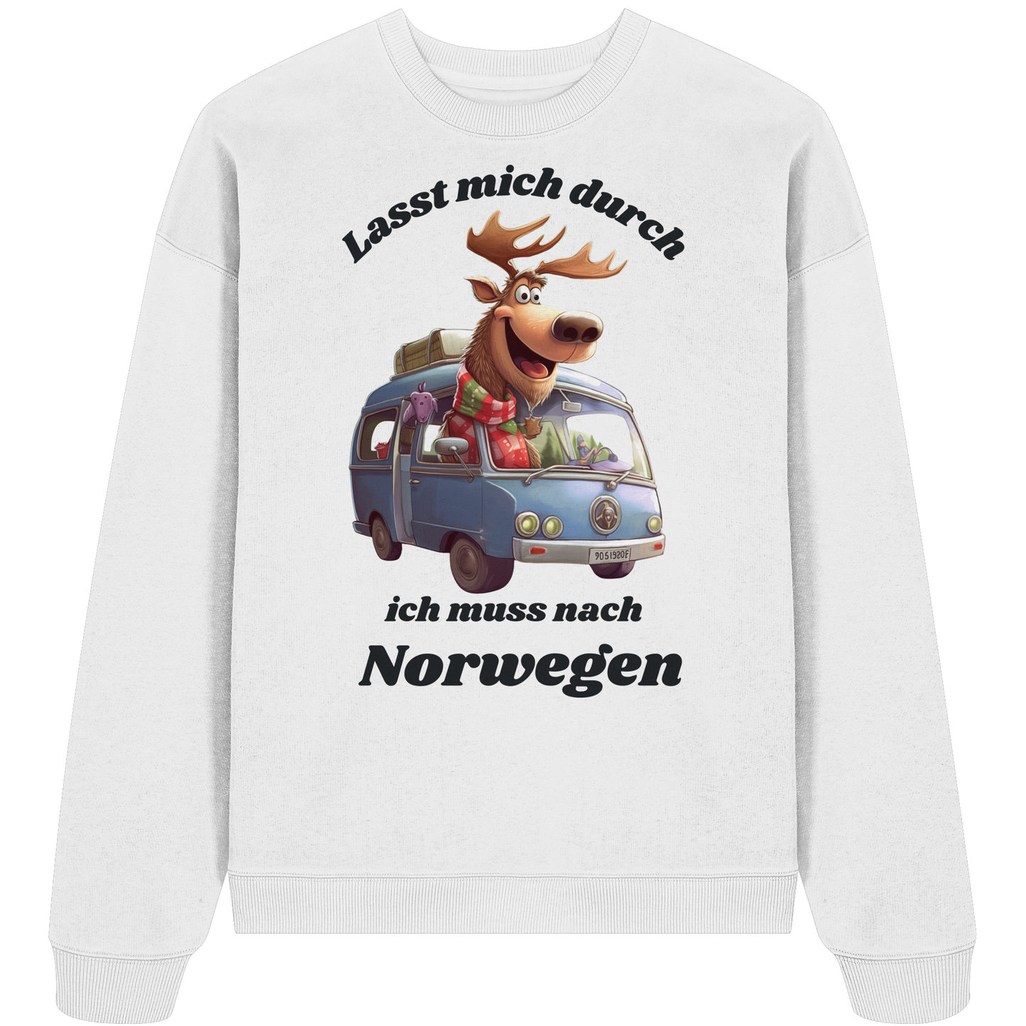 Lasst mich durch – ich muss nach Norwegen! (Oversize Sweatshirt)