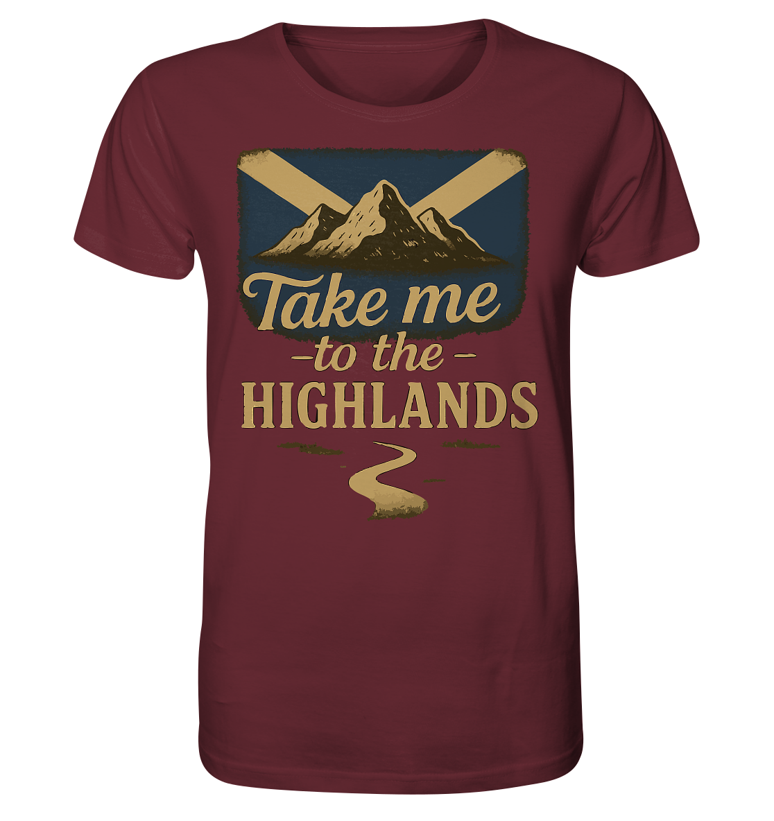 Take me to the Highlands – Organic Oversize Shirt (Unisex) - Organic Shirt