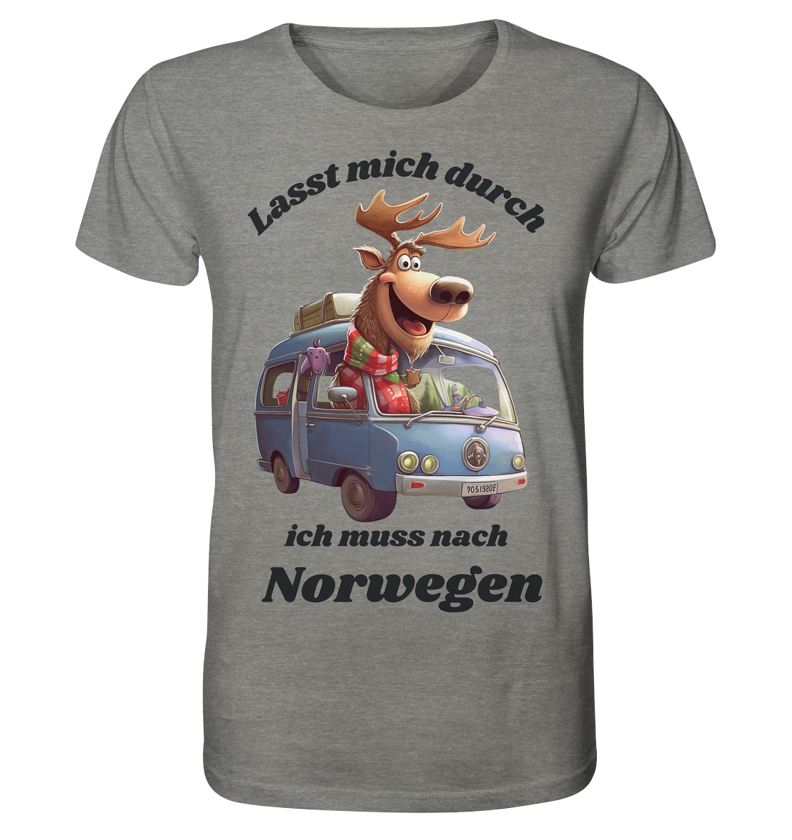 Lasst mich durch – ich muss nach Norwegen! (Bio T-Shirt Unisex)