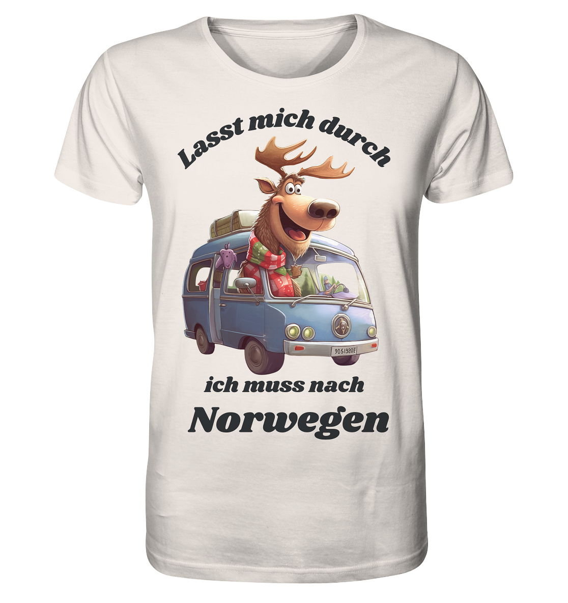 Lasst mich durch – ich muss nach Norwegen! (Bio T-Shirt Unisex)