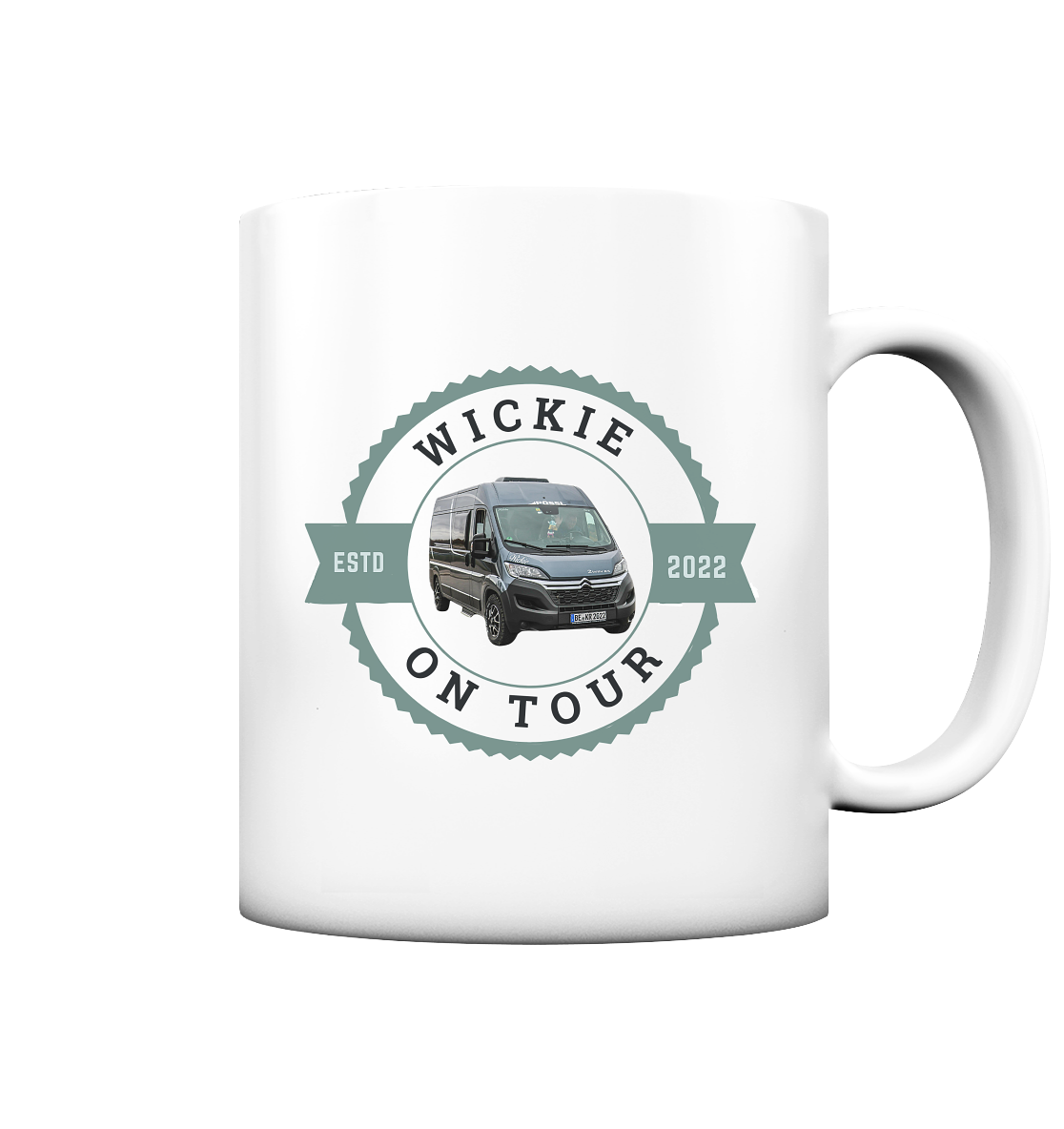 Wickie On Tour – Glänzende Tasse mit beidseitigem Druck (330 ml)